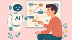 AI in eLearning Illustration