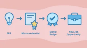 Flowchart Showing Microcredentialing Programs Process for Microcredentials