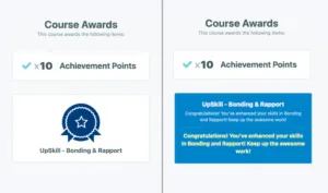 Course awards and achievement points