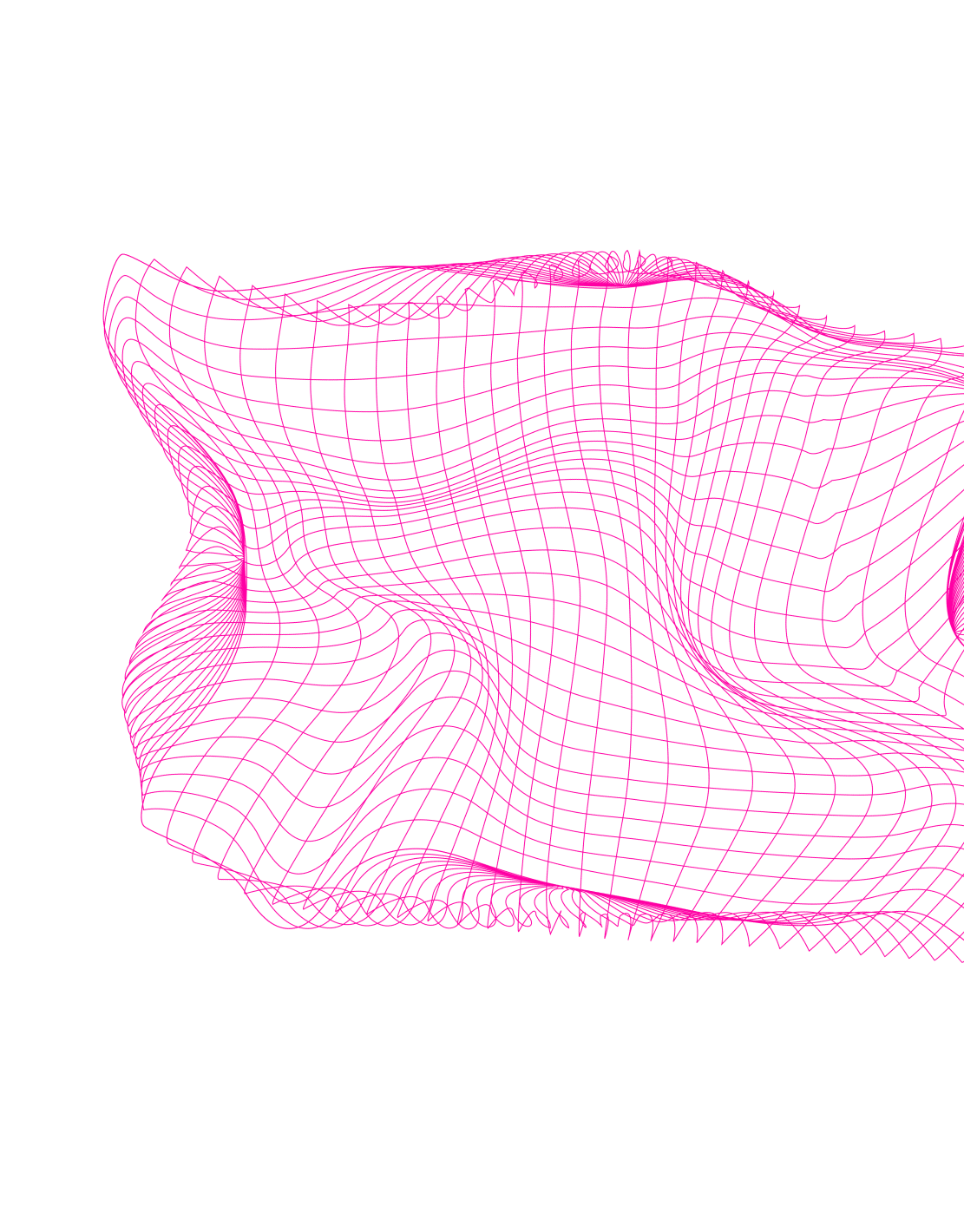 Mesh pink as details for background